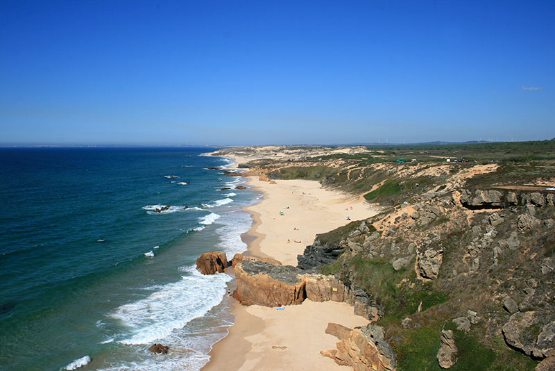 Praia do Malhão Beach (Bica Beach) at Odemira county