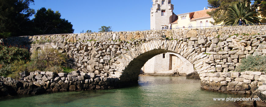 Romanesque bridge, Praia de Santa Marta Beach
