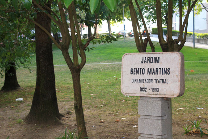 Tabuleta do Jardim Bento Martins