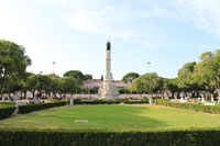 Garden of Praça Afonso de Albuquerque
