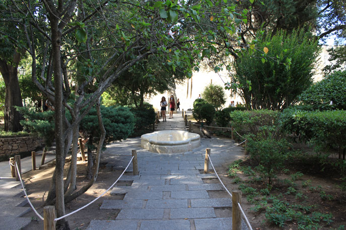Garden of Castelo de São Jorge