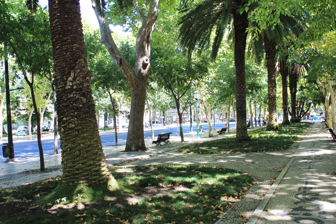 Garden of Avenida da Liberdade