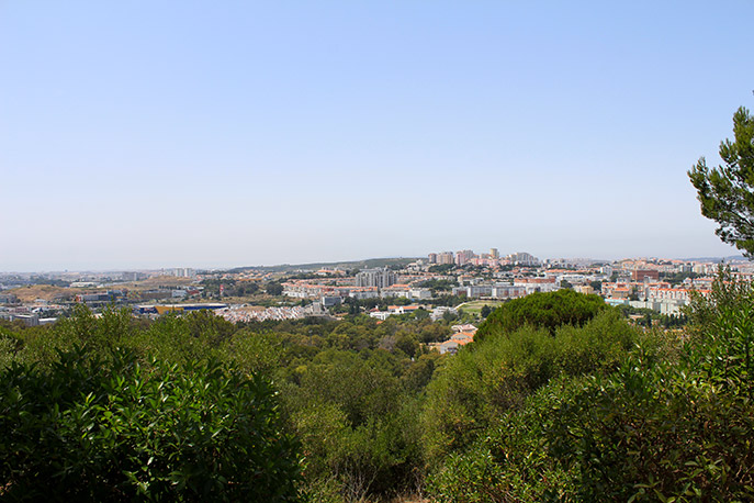 Viewpoint of Luneta dos Quartéis
