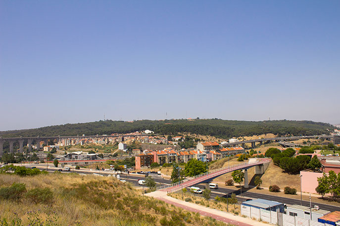 Viewpoint of Morro de Campolide