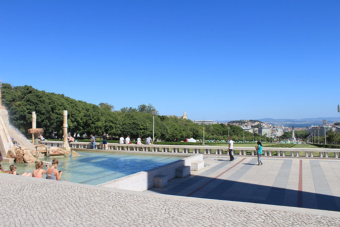 Viewpoint of Eduardo VII park
